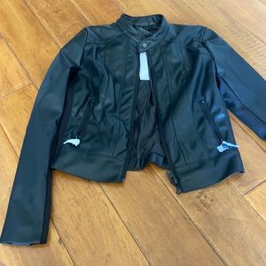 Dynamite Black leather jacket